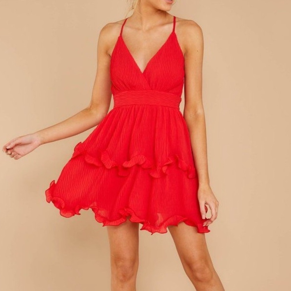Hello Molly Scarlet Mini Dress